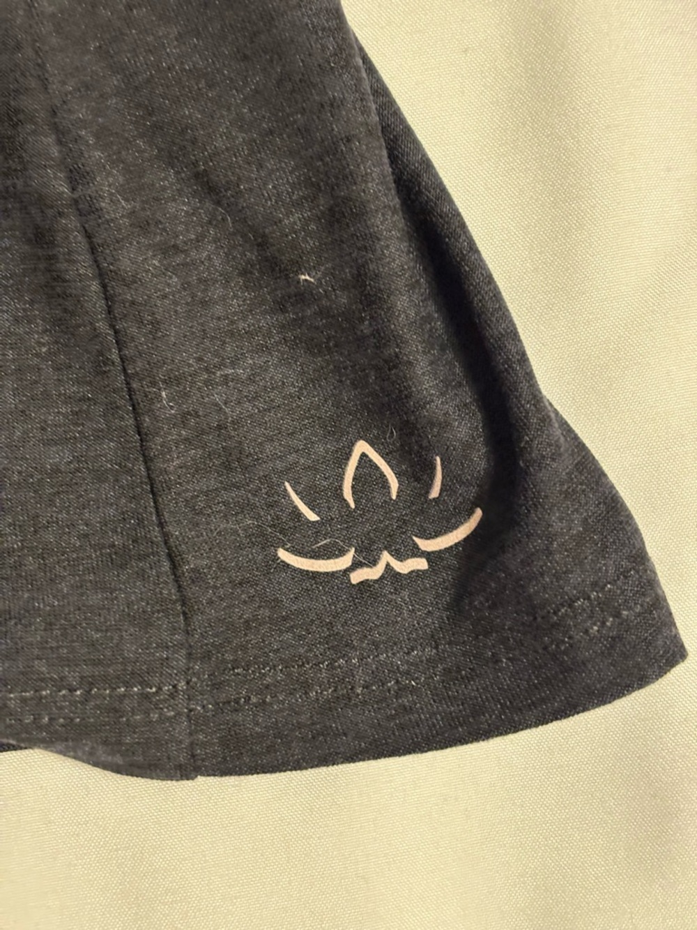 Beyond Yoga Black Long Sleeve Tie Back Top XL Made USA Athleisure - Picture 4 of 9